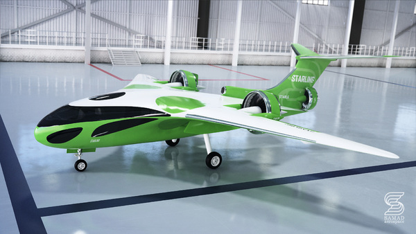 Farnborough 2018: Samad Aerospace представила дрон Starling