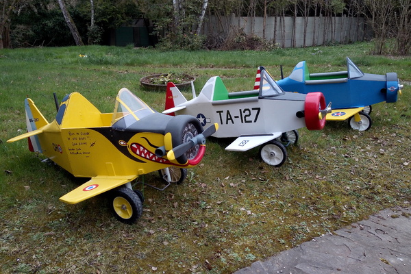 North American T-6 на педалях